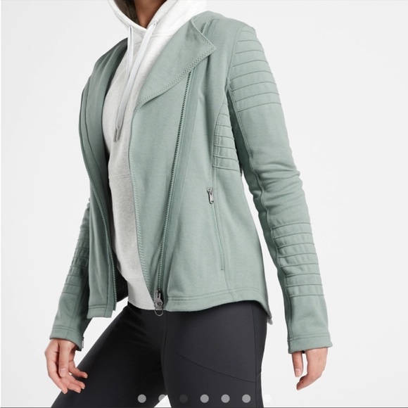 Athleta Soft Moto Jacket - Picture 1 of 13